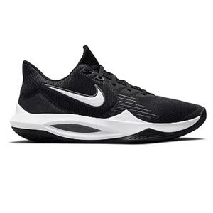 NIKE PRECISION V CW 3403 003 BASKETBALL BLACK/WHITE SHOES SNEAKERS
